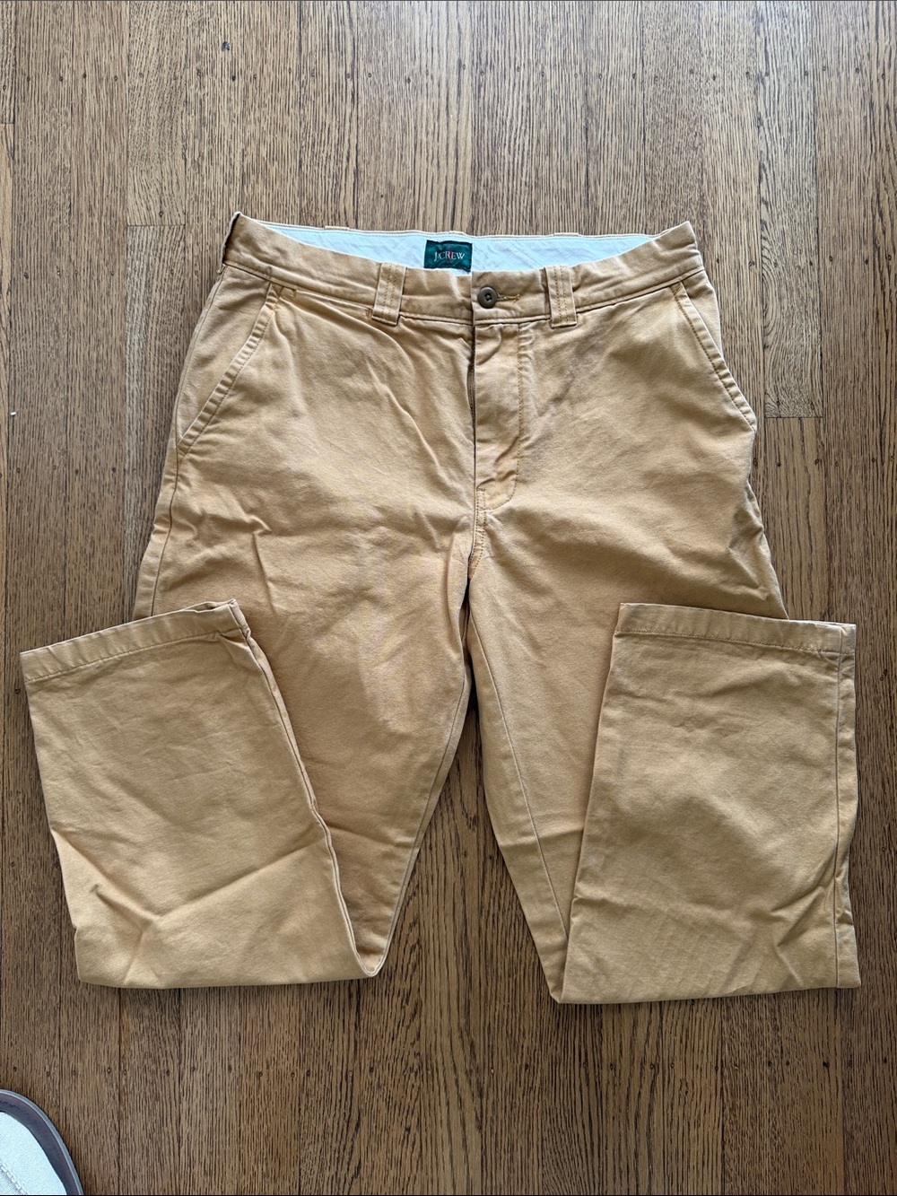 J. Crew Men's Light Tan Chino Pants